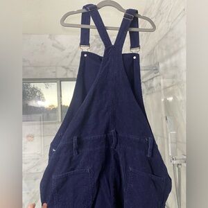Hatch corduroy maternity overalls